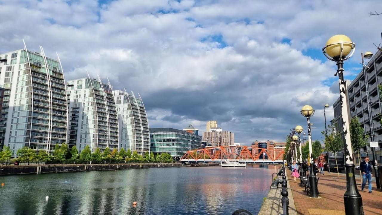 Apartamento Quay House - Salford - 2bdr Sleeps 7, Spacious & Quiet - Free Parking - Close To Centre, United & The Lowry Manchester